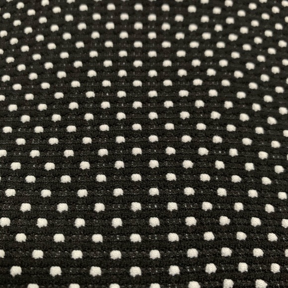 Primark Navy and White Polka Dot Peplum Top - Picture 5 of 5